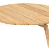 4 SEASONS OUTDOOR Beistelltisch für Gartensofa braun^ Loungetische