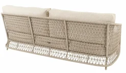 4 SEASONS OUTDOOR Gartensofa Rope 3-Sitzer braun^ Lounge Sessel