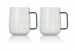AdHoc 2er Tasse 560ml grau^ Kaffee & Teegläser