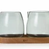 AdHoc Milch- und Zucker Set 230ml graubraun^ Küchenzubehör
