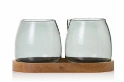 AdHoc Milch- und Zucker Set 230ml graubraun^ Küchenzubehör