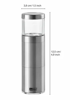 AdHoc Muskatmühle silberfarben^ Gewürzmühlen & Streuer