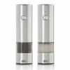 Gewürzmühlen & Streuer>AdHoc Pfeffer- und Salzmühle Set silberfarben