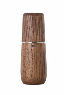 AdHoc Pfeffer-/Salzmühle braunsilberfarben^ Gewürzmühlen & Streuer