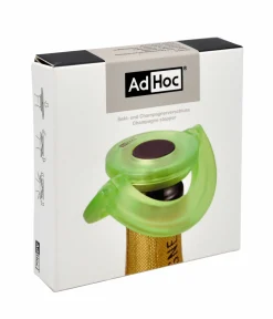 AdHoc Sekt-/Champagnerverschluss grün^ Barzubehör