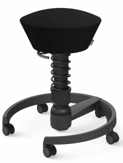 Aeris Sitzhocker schwarz^ Bürostühle·Bürohocker