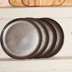 Dessertteller>Aida Dessertteller 20cm braun