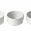 Schüsseln & Schalen>Aida 3er Minischale 7,5cm weiß