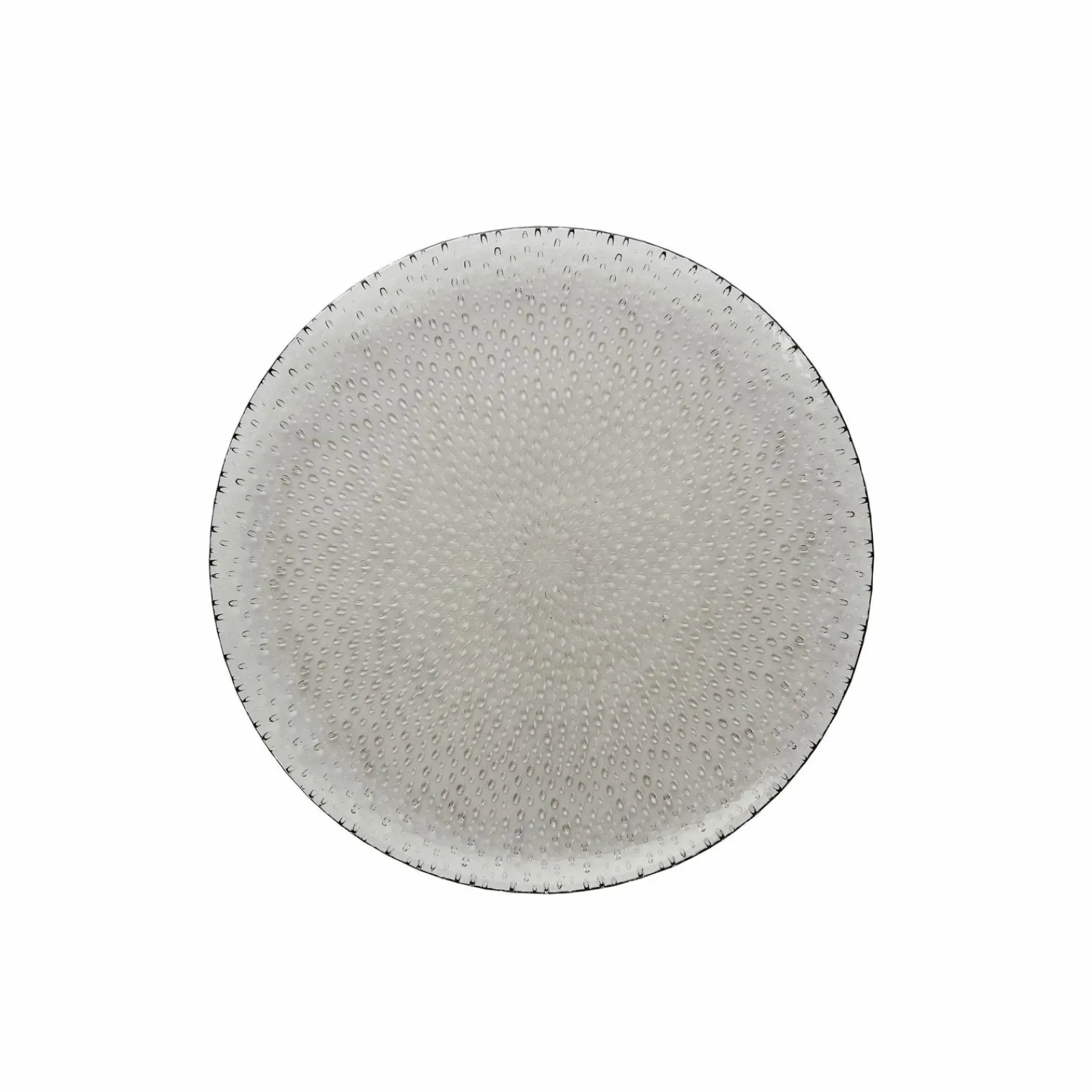 Serviergeschirr>Aida Flacher Teller 22,5cm grau