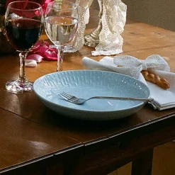 Pasta & Pizzateller>Aida Pastateller 23cm blau