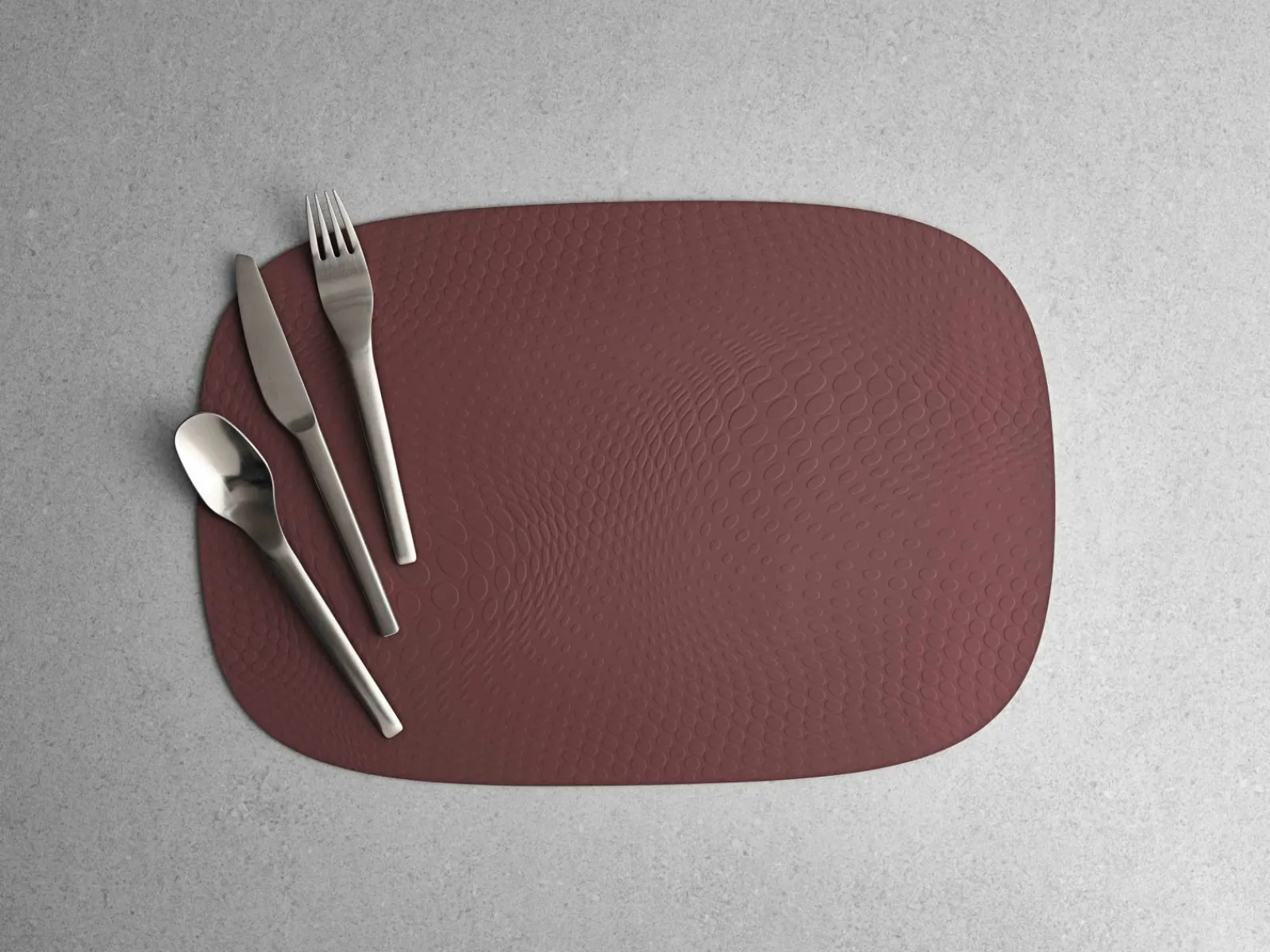 Untersetzer>Aida Platzset 45x30,6cm rot