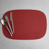Aida Platzset 45x30,6cm rot^ Untersetzer