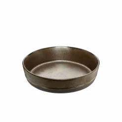 Aida Suppenteller 19,4cm braun^ Suppenteller