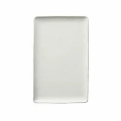 Aida Teller eckig 31,5x20cm weiß^ Speiseteller