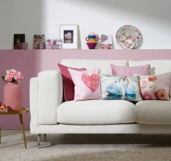 Dekokissen>Apelt Kissen pink