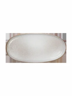 ASA Aperitifteller 20x10cm beige^ Serviergeschirr