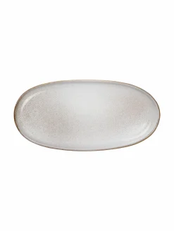 ASA Aperitifteller 20x10cm beige^ Serviergeschirr