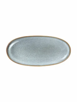 ASA Aperitifteller 20x10cm blau^ Serviergeschirr