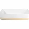 ASA Auflaufform rechteckig 36x26cm weiß^ Auflaufformen