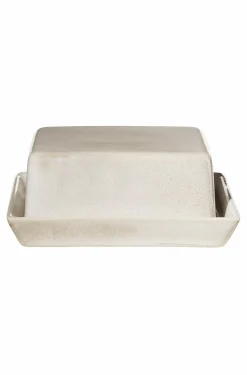 Serviergeschirr>ASA Butterdose beige