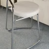 Badhocker weiß^ Badaccessoires