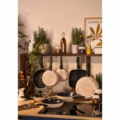 BALLARINI Grillpfanne 28cm beigeschwarz^ Pfannen