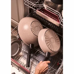 BALLARINI Grillpfanne 28cm beigeschwarz^ Pfannen
