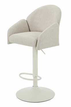 Esszimmerstühle> Barhocker drehbar beige