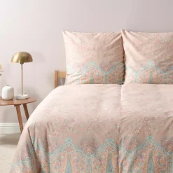 Satin>Bassetti Satin-Bettgarnitur beige