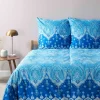 Bassetti Satin-Bettwäsche blau^ Satin