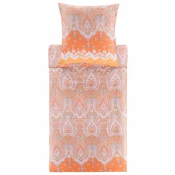 Satin>Bassetti Satin-Bettwäsche orange