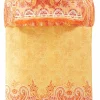 Satin>Bassetti Satin-Bettwäsche orange