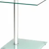 Beistelltisch silberfarben^ Couch- & Beistelltische