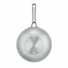 Woks>Berndes Wokpfanne 28cm grausilberfarben