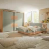 Schlafzimmer-Sets> Bettanlage beigegrün