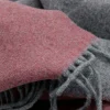 Biederlack Cashmere-Plaid rot^ Wohndecken
