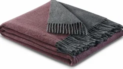 Biederlack Cashmere-Plaid rot^ Wohndecken