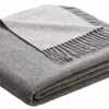 Wohndecken>Biederlack MONDO Plaid grau