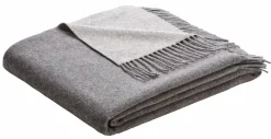 Wohndecken>Biederlack MONDO Plaid grau