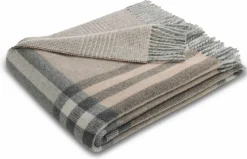 Biederlack Plaid beige^ Wohndecken