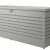 Gartenboxen>BIOHORT FreizeitBox 200 grau