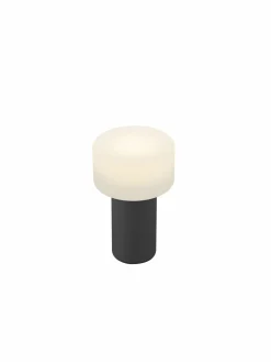 B-Leuchten LED-Akkuleuchte 1flg schwarz^ Außen Tischleuchten|Akku Tischleuchten