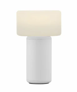 Außen Tischleuchten|Akku Tischleuchten>B-Leuchten LED-Akkuleuchte 1flg weiß