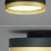 B-Leuchten LED-Deckenleuchte 1flg schwarz^ Deckenleuchten