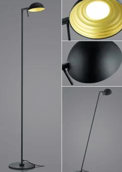 Stehleuchten>B-Leuchten LED-Stehleuchte 1flg schwarz