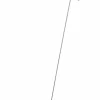 Stehleuchten>B-Leuchten LED-Stehleuchte 1flg silberfarben