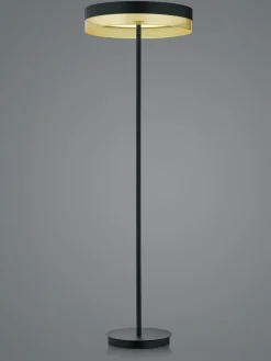 B-Leuchten LED-Stehleuchte 1flg schwarz^ Stehleuchten