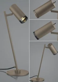 Tischleuchten>B-Leuchten Tischleuchte 1flg braun