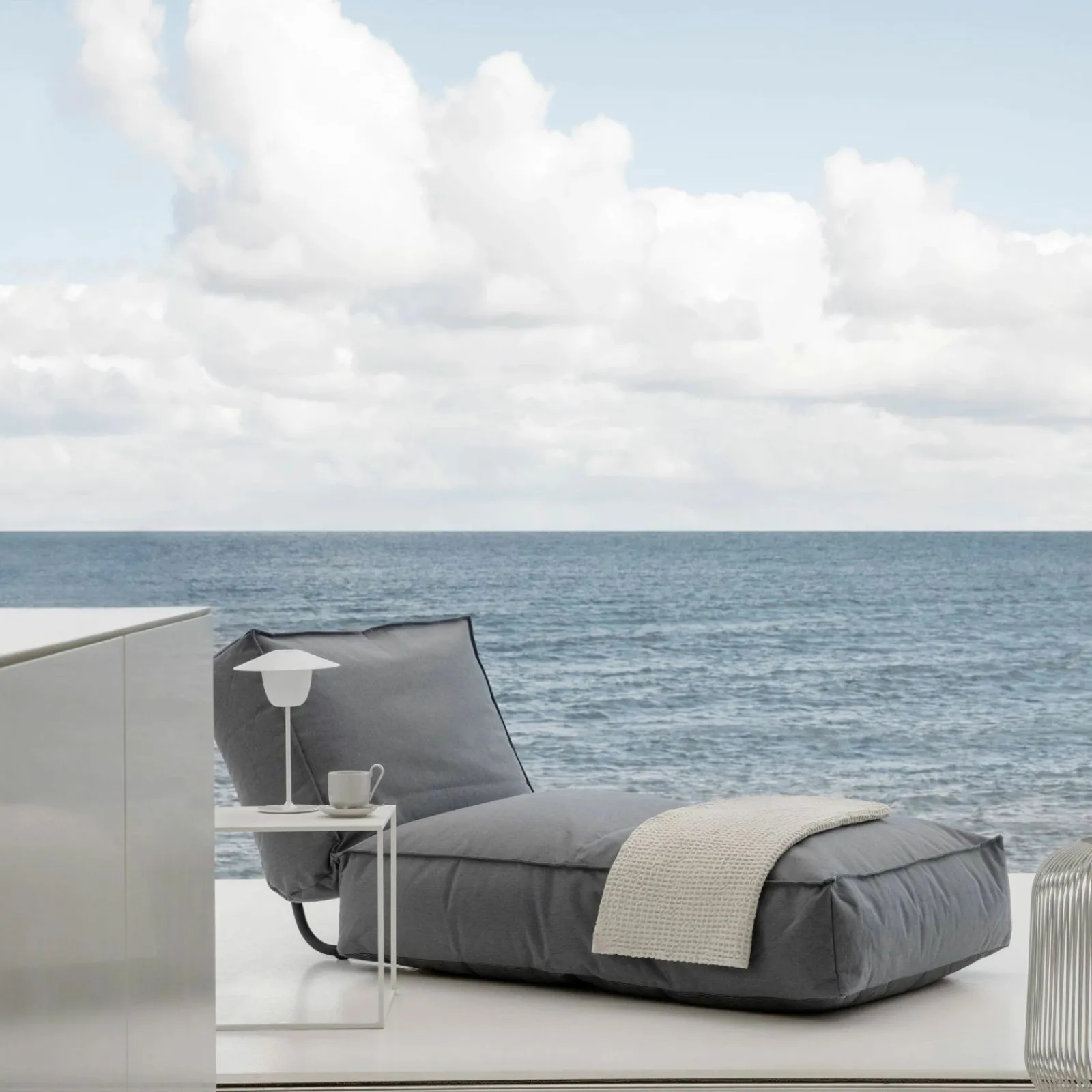 Blomus Laterne grau^ Dekoration|Sonstige Tischaccessoires