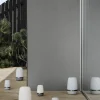 Dekoration|Akku Tischleuchten>Blomus LED - Outdoorleuchte XL grau